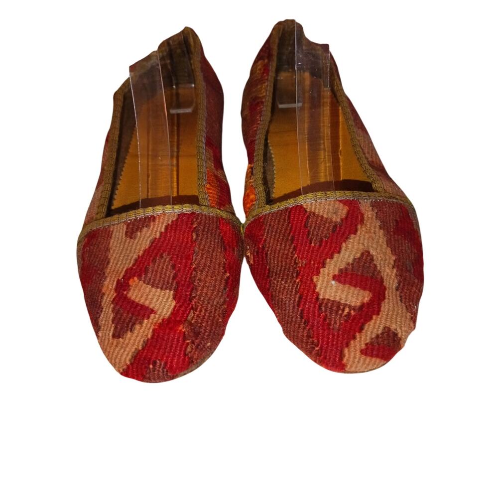 DITA EMMET Turkish kilim loafers 7.5